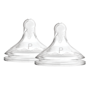 Dr Brown's Natural Flow Θηλή Σιλικόνης 0m+ Επίπεδο Πρόωρα Φαρ Θηλές από Σιλικόνη για 0+ μηνών 2τμχ